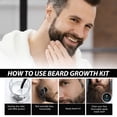 thumbnail image 5 of Aliver Beard Kit for Men, Beard Growing Care,Beard Oil - Balm - Comb - Storage Bag, 5 of 10