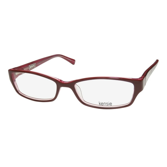 New Kensie Sparkle Womens/Ladies Cat Eye Full-Rim Lipstick Authentic Simple & Elegant Cat Eye Frame Demo Lenses 50-15-130 Eyeglasses/Glasses