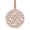 Round Shape, variant on Honeii Happy Foxy Faces Print Christmas Tree Acrylic Ornament | Christmas Decoration, Living Room Bedroom Garden Seasonal Decor for Christmas Tree-Hexagon