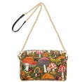 thumbnail image 2 of FORMRS Women Crossbody Purse with Chain Strap Vegan Leather Shoulder Handbag, Vibrant Mushroom, 2 of 7