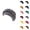 Grey, variant on Boonie Bucket Hats for Men - Military UPF 50+ Sun Hat Fashion Women Beading Braid Hat Ruffle Cancer Wrap Cap Sleep Caps Satin Lined Hair Bonnets