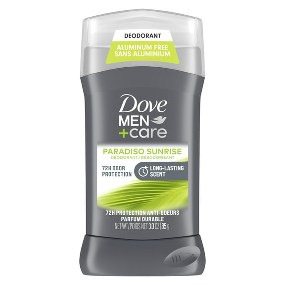 Dove Men Care Long Lasting Men's Deodorant Stick, Paradiso Sunrise, 3 oz