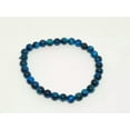 thumbnail image 5 of K-KED Blue Tigers Eye Bracelet Hawks Eye Bracelet 8mm 6mm Tiger's Eye Healing Gemstone-6 mm-8.5 in, 5 of 9