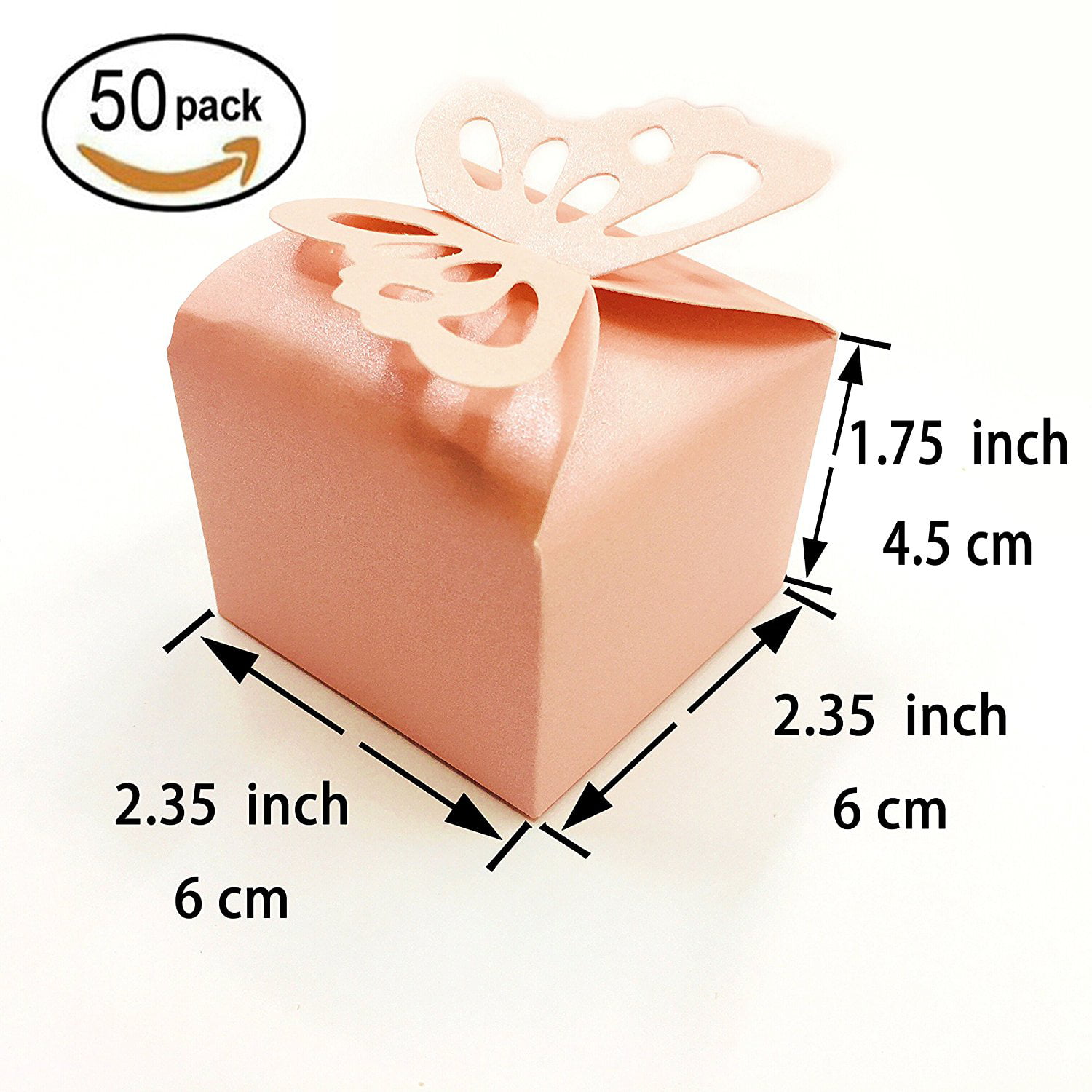 Details about   20/50pcs Hollow Butterfly Glitter Gift Candy Baby Shower Wedding Party Favor Box 