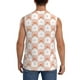 thumbnail image 4 of Balery love plaid fox Camisetas sin mangas para hombre, absorbe la humedad y protege contra el mal olor.-Medium, 4 of 7