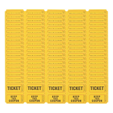 400pcs Raffle Tickets For Events Universal Ticket For Entry Reward Fundraiser And Prizes Tickets For Carnivals And Celebrations