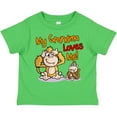 thumbnail image 3 of Inktastic My Grandma Loves Me Monkey Boys or Girls Toddler T-Shirt, 3 of 5