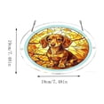 thumbnail image 4 of Acrylic Puzzles Suncatcher Window Hanging, Colorful Dog Sun Catcher for Door Home Decor Animal Suncatcher Christmas Mother's Day Birthday Gifts for Women Men, 4 of 5