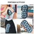 thumbnail image 6 of KLL Christmas sheep Print Eyeglass Case for Men & Women's Classy Travel Eyewear Holder Case Zipper Eyeglasses Case With Hook, 6 of 6