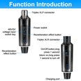 thumbnail image 3 of Depusheng S5 Wireless Microphone System Wireless Guitar Transmitter Receiver with XLR Plug-on Dynamic and 48V Condenser Microphon, 3 of 9