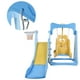thumbnail image 4 of Juego de columpio escalador para niños, columpio con tobogán para niños pequeños y bebés, columpio con tobogán para interiores elaborado con cuidado, 4 of 8
