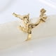 thumbnail image 4 of Moyic 12pcs Elk Napkin Rings Interesting Exquisite Party Banquet Buckles Wedding Tissues Part Supplies Decor Napkins Fixed Type3 NO3, 4 of 6