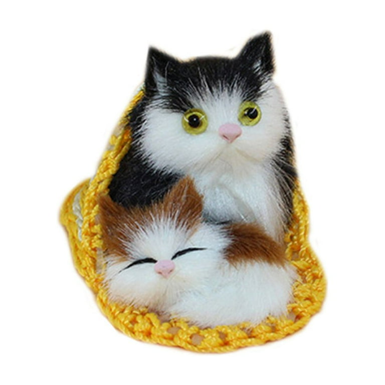 Realistic on sale cat slippers