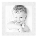 thumbnail image 2 of ArtToFrames 28" x 28" White Shatter Modern Picture Frame, 28x28 inch White Wood Poster Frame (WOM-5270),  Pack, 2 of 7