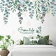 thumbnail image 5 of Advancent Pegatinas de pared de hojas verdes, calcomanía DIY de estilo nórdico, cesta colgante para el hogar y la Oficina, pegatinas extraíbles con Decoración del hogar Advancent HA077566-00B, 5 of 6