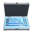 thumbnail image 1 of Accusize - PREMIUM Metric PH.S.S. Solid Cap Screw Counterbore Set, 3 Flute, Straight Shank, 7 Pcs/Set, #509S-007M, 1 of 12