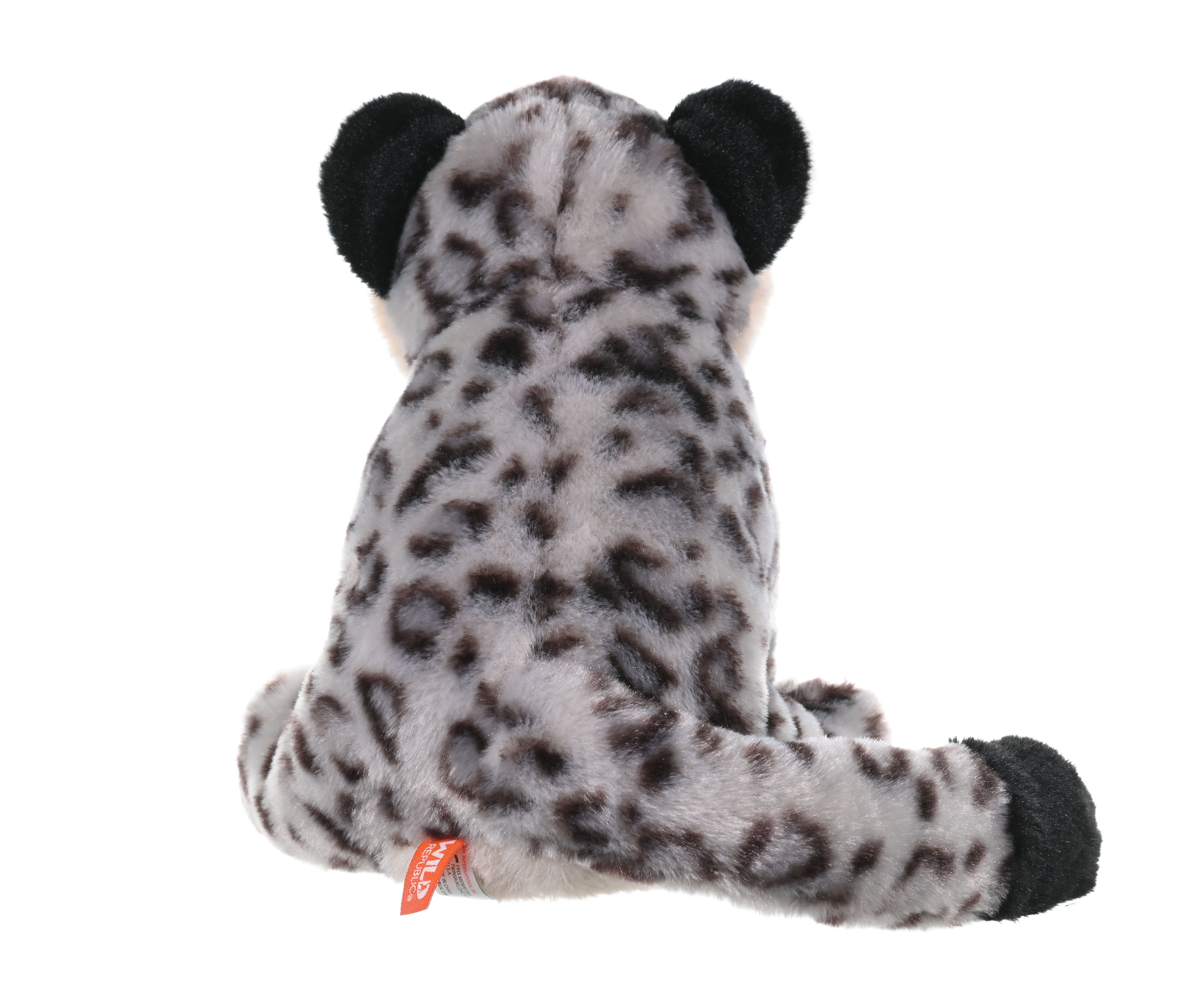 Wild Republic Snow Leopard, Cuddlekins, Stuffed Animal, 12 Inches, Gift for Kids, Plush Toy, Fill is Spun Recycled Water Bottles