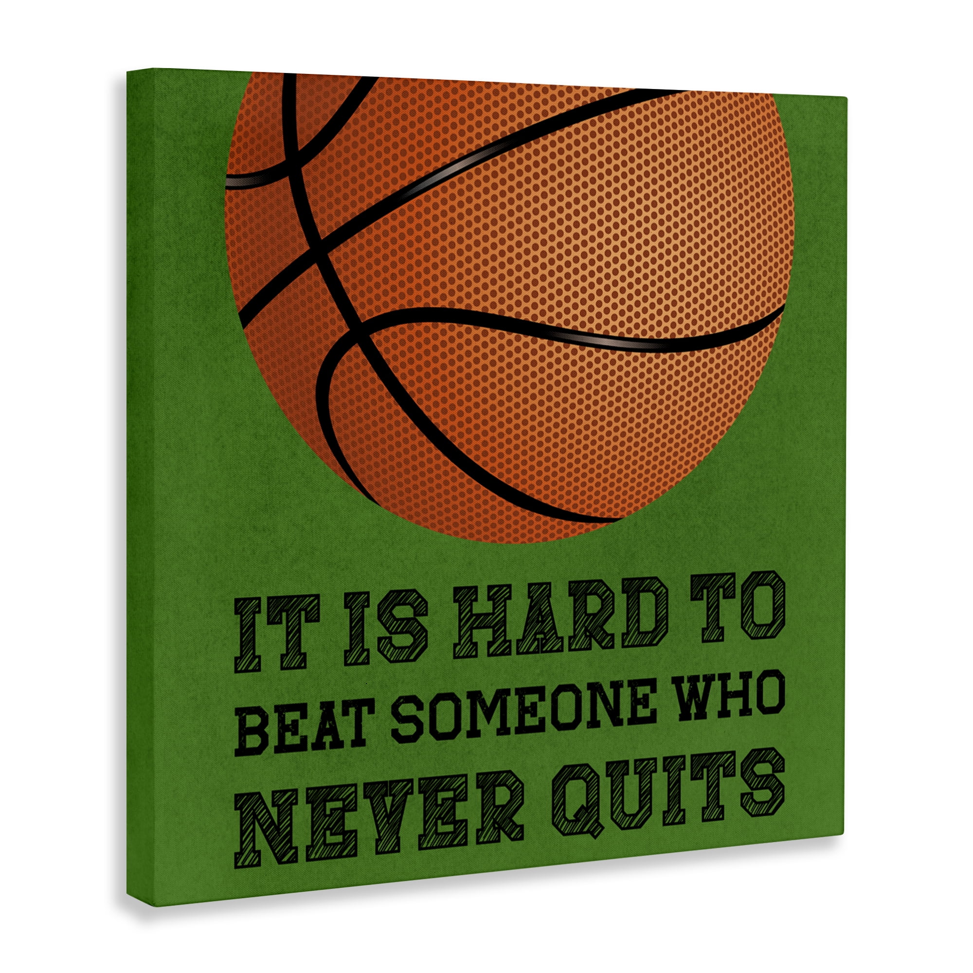Someone Who Never Quits Canvas Wall Art, design by Marcus Prime