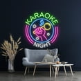 thumbnail image 2 of Handmadetneonsign Karaoke Night Led Sign, Karaoke Night Neon Sign, Wall Decor, Karaoke Night Led, 2 of 5