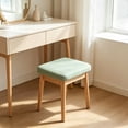thumbnail image 4 of 1pc High Resilience Memory Foam Chair Cushion 18x18 Inchsquare Chair Pads and Washable Non Slip Seat Cushions for Indoor Dining Room Kitchen and Office Chairs, Green, 4 of 6