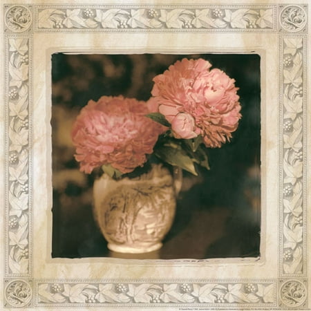 Red Flower Photo - Imperial Peony I Retro Red Amazing Vase Photo Awesome Classy Best Flower Pink Poster 12X12