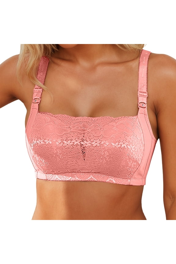 Lace Bralettes for Women Padded Sports Bra Seamless Plus Size Tank Tops Wirefree Comfort Yoga Cami T Shirt Bras