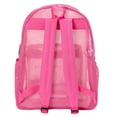 thumbnail image 6 of K-Cliffs Deluxe Mesh Backpack Heavy Duty Student Net Bookbag High Quality Simple Netting School Bag Durable Security See Through Daypack Hot PInk, 6 of 6