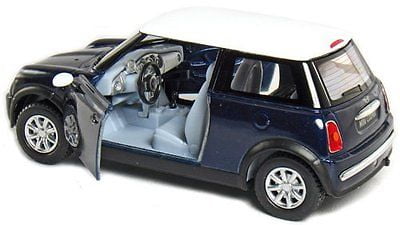 New 5" Kinsmart Mini Cooper S Convertible Diecast Model Toy Car 1:28 Blue 