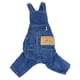 thumbnail image 1 of Ropa para mascotas Jeans lavados Jeans elásticos cómodos Tirantes para mascotas, 1 of 5