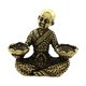 thumbnail image 3 of Estatua de Buda en miniatura, estatuilla de portavelas de monje, adorno de monje pequeño, escultura en miniatura para decoración de comedor de hogar, 3 of 9