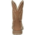 thumbnail image 3 of Justin Men's Stampede Rush Waterproof Western Work Boot Steel Toe Tan 11 D(M) US, 3 of 7