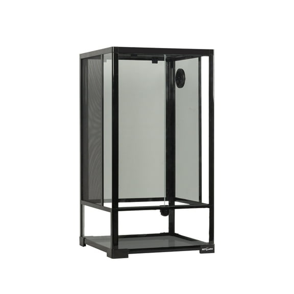 REPTI ZOO 3 in 1 Reptile Tall Terrarium, 16"x16"x30" Rainforest Habitat