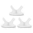 thumbnail image 1 of Soportes de tenis de béisbol Toystoory 3 piezas Acrílico Transparente Negro Blanco, 1 of 6