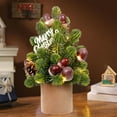 thumbnail image 4 of Mini Christmas Tree, Desk Decorations,Christmas Decorations for Office Table, Bathroom, Bedroom, 4 of 5