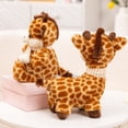 thumbnail image 3 of Giraffe Stuffed Animal-12'' Baby Giraffe Plush Toys Gift for Kids Boys Girl,Brown Scarf Deer Plush, 3 of 7