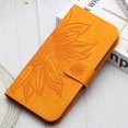 thumbnail image 3 of Funda para iPhone 14, funda tipo billetera con tapa para iPhone 16, 15, 14, 13, 12, 11 Pro Max, X, 6, 7, 8 Plus, funda trasera de cuero con diseño de girasol para mujer, 3 of 5