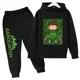 thumbnail image 3 of 2024 Nueva ropa para niños, conjunto de sudadera con capucha y pantalón, zapatillas deportivas, ropa deportiva para niños y niñas, otoño y primavera, 2 piezas, ropa para niñas pequeñas, 3 of 5