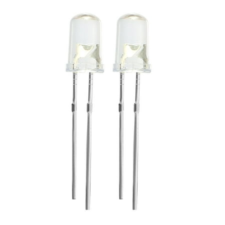 

60pcs 5mm Green Round Diode Electronics Component Emitting Light 3-3.2V