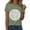Light Green, variant on vigerkar T-Shirts for Women Vintage Print Graphic Tee Beach Graphic Tees Tops (Red, XL)