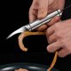 thumbnail image 2 of Cuchillo de Pescado Multifuncional 6 en 1, Cuchillo Pelador de Camarones, Limpiador de Hilos de Camarones, Escamador de Pescado de Acero Inoxidable,, 2 of 3