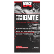 Force Factor Test X180 Ignite 60 Capsules body building
