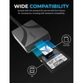 thumbnail image 4 of Lector de Memorias USB-C SABRENT DUAL microSDXC SD / SDXC UHS-II, 4 of 7