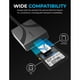 thumbnail image 4 of Lector de Memorias USB-C SABRENT DUAL microSDXC SD / SDXC UHS-II, 4 of 7
