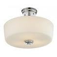 thumbnail image 1 of Z-Lite 225SF 3-Light Semi-Flush Mount Steel Material, Matte Opal, 1 of 1