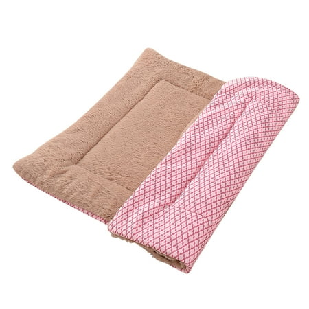 

WIQUOKETT Small Dog Bed Washable Dog Crate Mattress Calming Fluffy Anti Anxiety Dog Beds Deluxe Plush Dog Mat with Anti Bottom Bathroom Accessories Bedroom Decor Room Decor Fall Decor