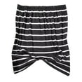 thumbnail image 5 of Puliio Womens Tank Tops Stripe Print Strapless Bandeau Tank Casual Sleeveless Summer Vacation Loose Holiday Top Shirt Blouse Women Tanks Top, 5 of 5