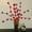 Red, variant on 2 Pack Artificial Flower Branches Lights,Lace Rose Decorative Tree Light,LED Lighted Flowers Twig Lamp Vase Home DIY Decorative Bouquet