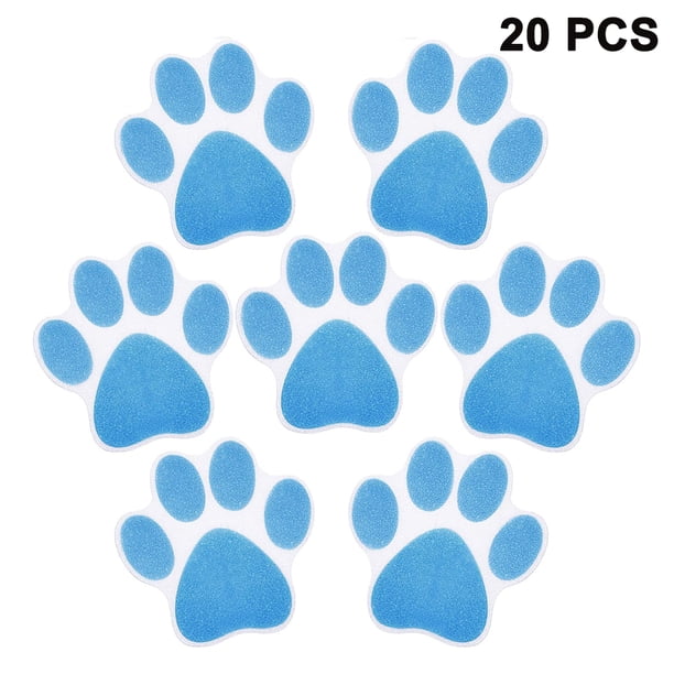 20 Piezas Pegatinas Antideslizantes para Bañera Adhesivos con Estampado de Patas para Baño Antideslizantes Tracción a Bañeras Pegatinas para Bañera Calcomanías Adhesivas Apliques Antideslizantes Xemadio 2034872-2