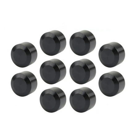 

10Pcs Head Bolt Cover Screws Motor Bolts Cap Screw Covers for Twin Cam Softail Sportster Fit 9-12mm Black