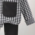 thumbnail image 5 of masbird Little Big Boys Girls Pajamas Set Kids PJs Cotton Fall Winter Sleepwear 6-12 Months 12-24 Months 2t 3t 4t 5t 6t 7t 8t 9t Children(Black,9-10 Y), 5 of 5